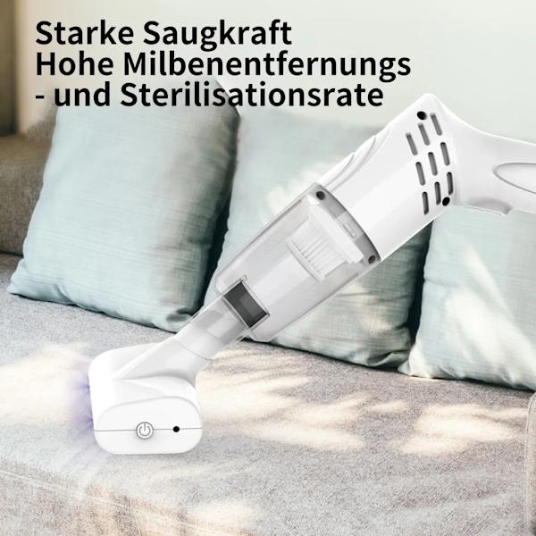 Håndholdt støvsuger trådløs støvsuger med 3 børstehoveder, teleskopstang, til hjemmet, bil