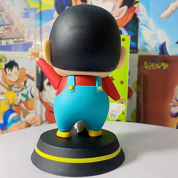 Anime Crayon Shin-chan Actionfigur Leksaker Kawaii Dockor Manga Figurine Modell Present（En Storlek）