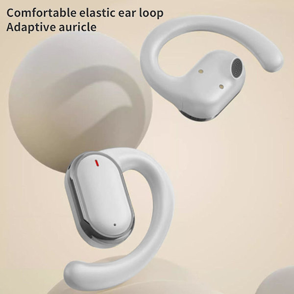 Stilful Bluetooth 5.3 Earhook Nyhed Med Høj Lydkvalitet Komfortabel Fitness Lang Batterilevetid Smart Display Og Universal Privat Tilstand