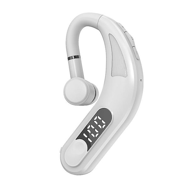 5.1 Bluetooth-headset med LED-display, digital strömförsörjning, enkel öra, bil, affärsheadset, öronkrokheadset, Ip6 vattentät 9d Hifi stereoljud, HD-samtal
