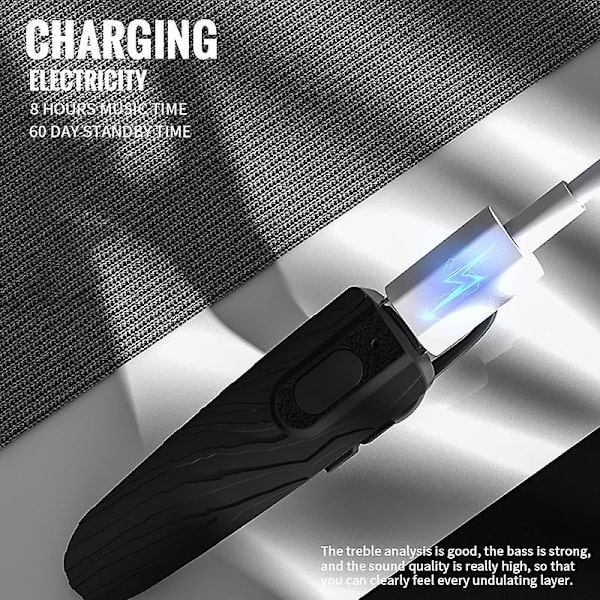 Bluetooth-headset - Enkelt øre - Håndfri Bluetooth-øretelefon - Bluetooth trådløse øretelefoner - Kørsel - Forretning