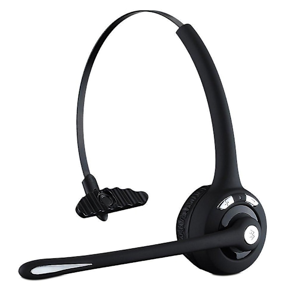 Trucker Bluetooth-headset, trådløst headset med mikrofon for PC, Bluetooth-headset med mikrofon støydemping, for mobiltelefoner, datamaskin, lastebilsjåfører