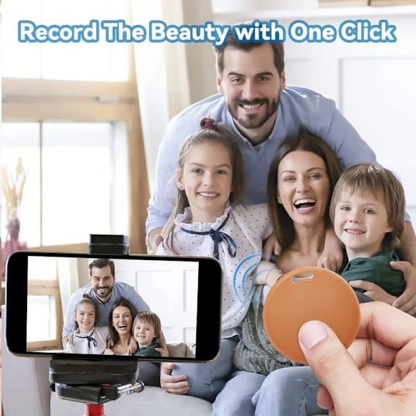 4PCS Bluetooth Smart Tracker, Key Finder Key Finder, GPS Tracker, Pet Tracker, Kompatibel med iOS / Android