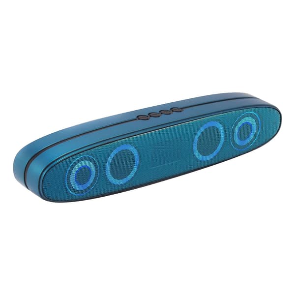 Bärbara trådlösa Bluetooth-stereohögtalare (blå)