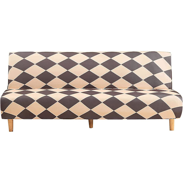 Sofaovertræk uden armlæn til foldbar sovesofa uden armlæn, 190-210 cm
