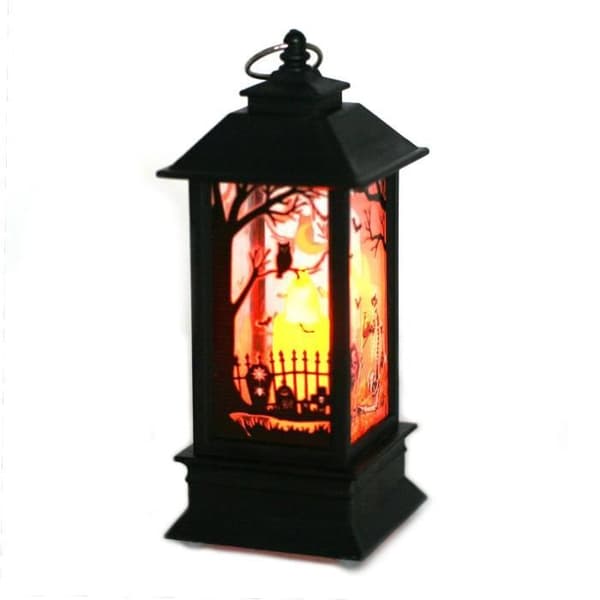 Halloween LED Dekorativ Lykta - Skelett