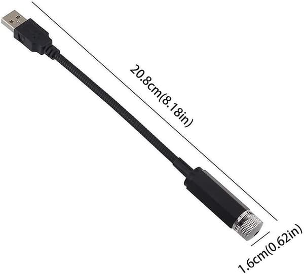 Stjerneprojektor Nattelys, Led Stjerne Nattelys, Usb Powerd Romantisk Lilla Blå Hjem