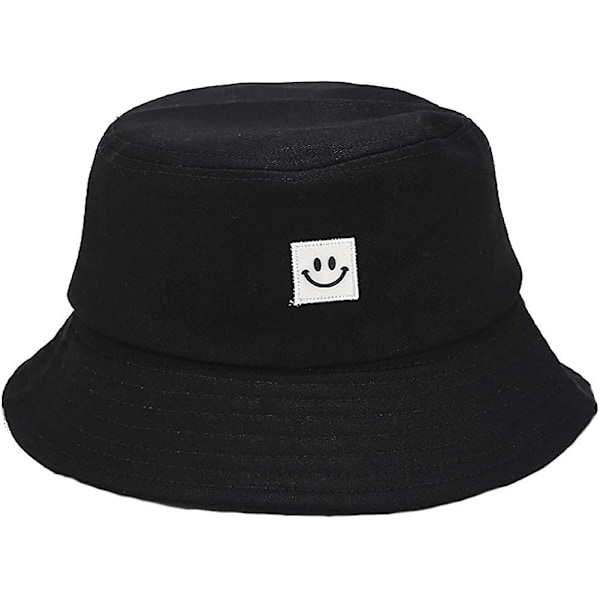 Vändbara Bucket Hatts för Kvinnor Resa Strand Solhatt Blomma Broderi Utomhus Keps Unisex