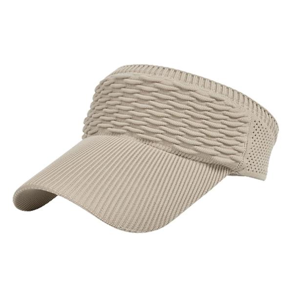 Fashion Sport Tom Hat för kvinnor All-match Andas Solhatt för picknick Camping(Khaki)