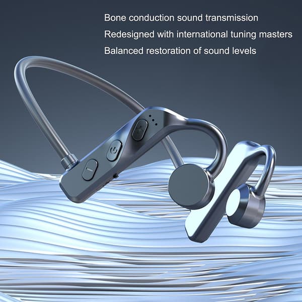Nyt trådløst mini-headset Bluetooth 5.0 Sport-headset bærbart med trådløst touch-stereo-headset Bluetooth 5.2 D472