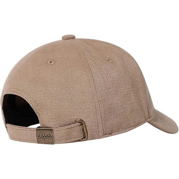 Kort skärm basebollkeps enfärgad bomull pappakeps utomhus trucker keps casual solkeps låg profil keps（Kaffee）