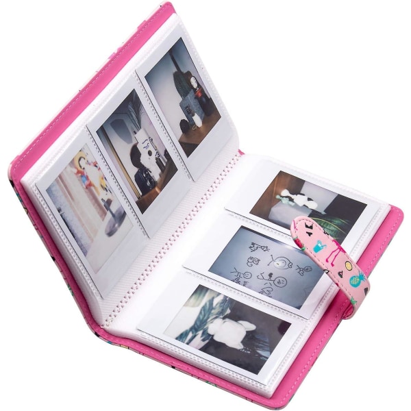 96 Pocket Mini Photo Album är lämplig för Fuji Instax Mini Camera, Polaroid Snap, Z2300