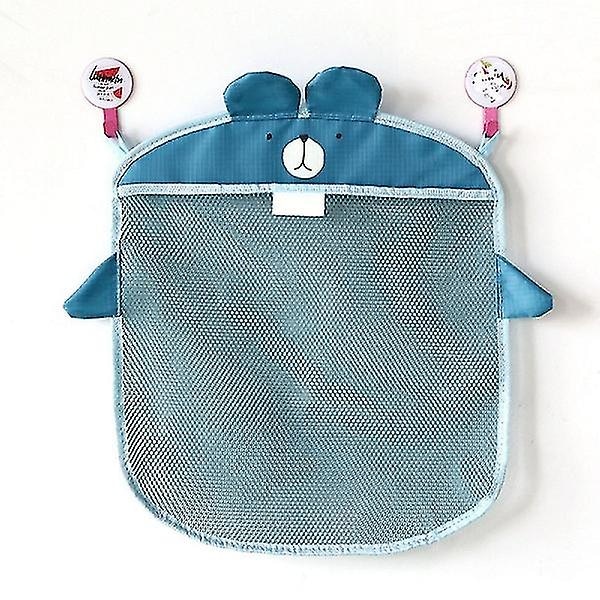 Baby Badrum Mesh Väska Sugdesign För Badleksaker Väska Barn Korg Cartoon Djurformer Tyg Sandleksaker Förvaring Nätväska