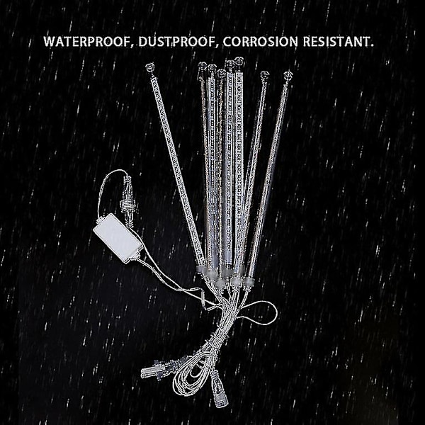 30cm Meteor Tube Led Meteor Shower Rain Tubes Juledekorative Lys