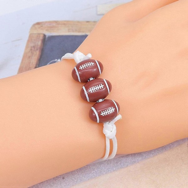 Universella vaxlinje baseboll basketboll armband tennis rugby armband pojkar flickor