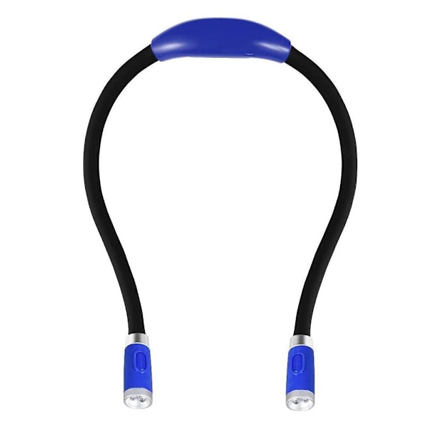 USB Genopladelig Nat Læselampe 3 LED Læsetilstande til Strikning Syning Rejser Camping