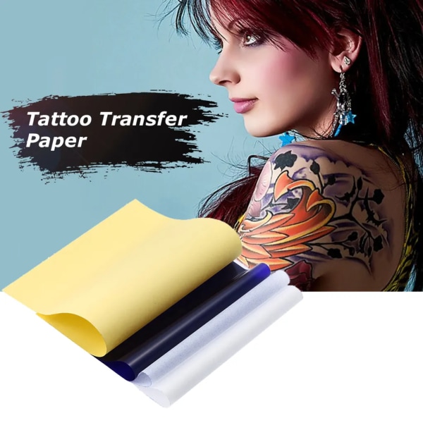 A4-tatueringsöverföringspapper Thermal stencilpapper för tatueringstillämpning Tatueringstillbehör
