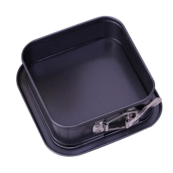 17,5*21*8 cm fyrkantig bältesspänne Live Bottom Lock Cake Mold