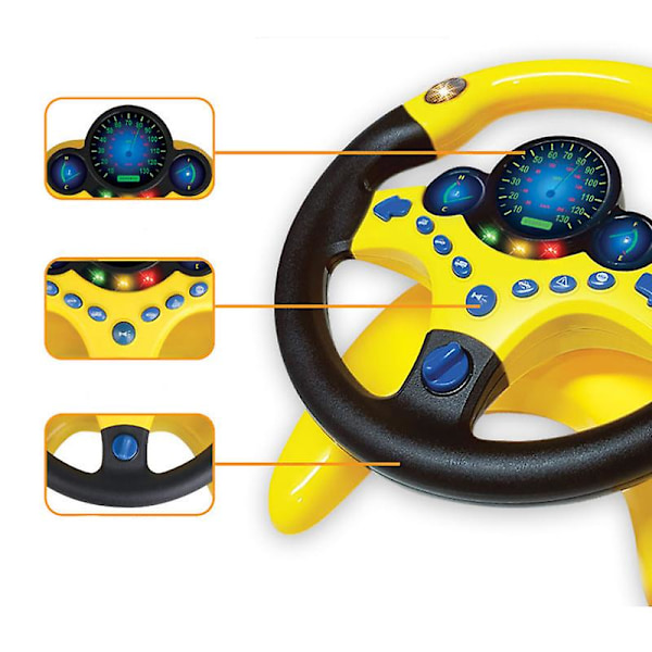 Styretøj Legetøj Børns Legetøj Simulation Uddannelsesmæssige Styretøj Børns Legetøj（gul）