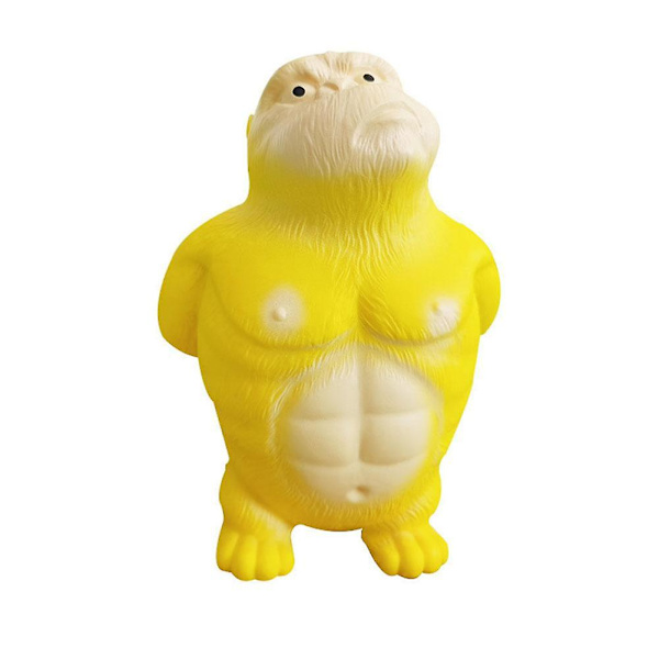 Kreativt simuleringslegetøj Gul Gorilla Decom Astronaut Stress Reliever（Som vist）