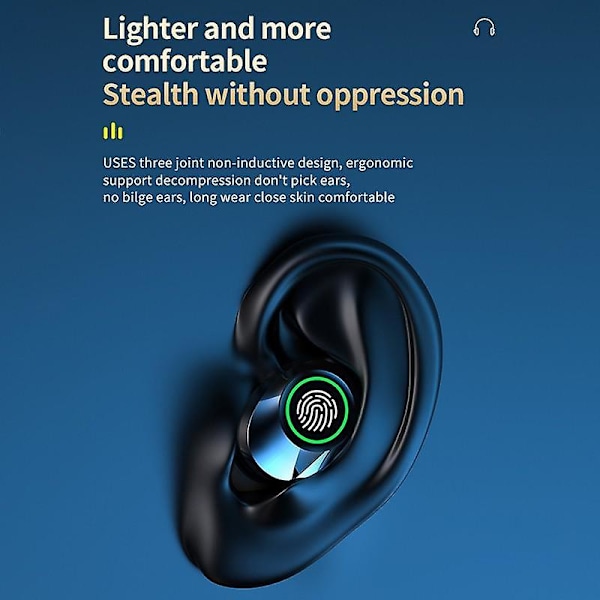 Tws Langattomat Bluetooth 5.3 Kuulokkeet Handsfree-puhelut Kuulokkeet Hifi-ääni Melunvaimennus Urheilukuulokkeet Kosketusohjaus Pelikuulokkeet Latauskotelolla