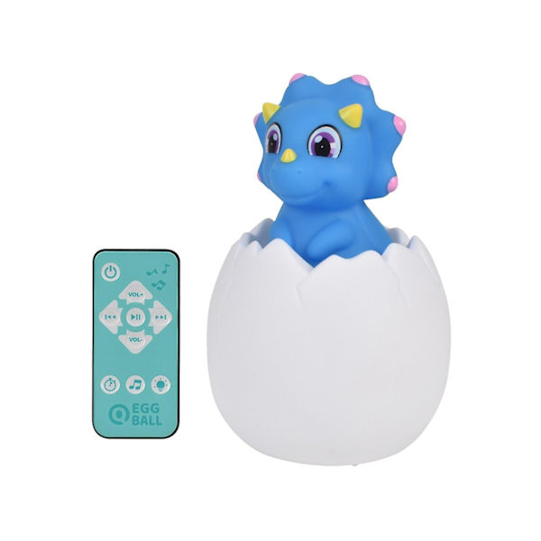 [Av] 3d-tryckt nattlampa 7 färger fjärrkontroll pat sensor led nattlampa leksak（Röd）