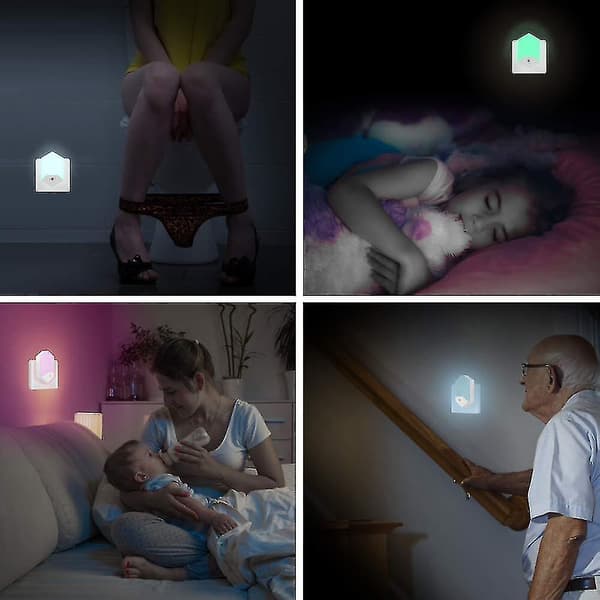 Fjernkontroll RGB nattlys for hjemmet