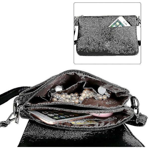 Naisten laukku Ketju Ranne Muoti Eurooppalainen ja amerikkalainen laukku Niitti Kallo Naisten Olkalaukku Crossbody Käsilaukku