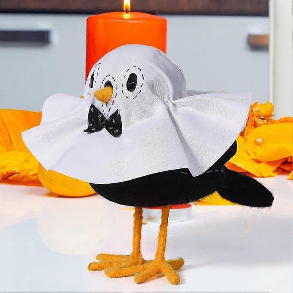 Featherly Friends huopaiset lintukoristeet Hyde 2024 white 1pc