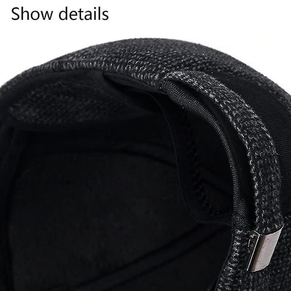 Herre W Termisk Ull Ull Tweed Spiss Baseball Cap
