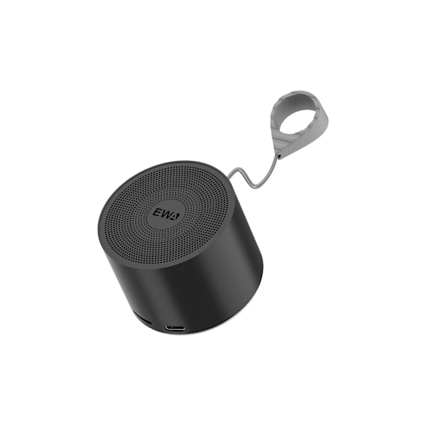 Bluetooth-kaiutin Langaton Subwoofer Kannettava Ulkoilureppu Pieni Kaiutin Metalli Pienet Terästykit（Vapaa Koko，Musta）