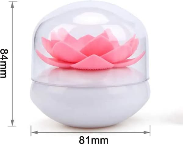 Bomullspinne Förvaring Tandpetshållare Bomullspinnehållare, 8,1 x 8,4 cm