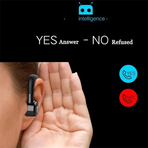 Bluetooth-kuulokkeet Hands-free Langaton Kuulokemikrofoni Melua Vaimentavat Kuulokkeet