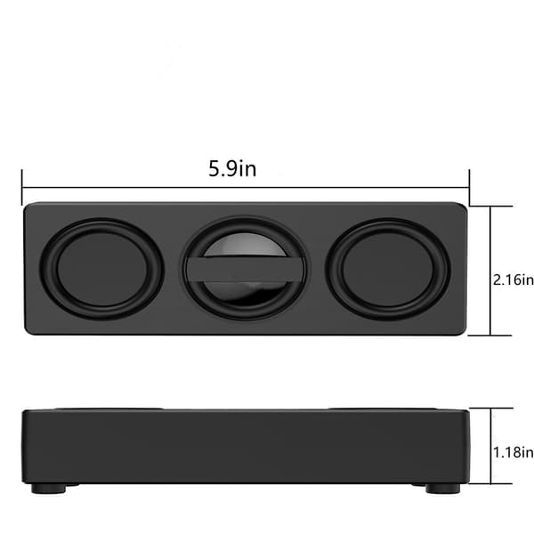 Udsalg Stationær Computer Mobiltelefon Bluetooth Audio Bærbar Stationær Højttaler Hjemme Mini Kablet Subwoofer