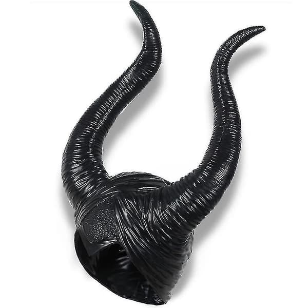 Kvinner Maleficent Horn Ond Dronning Hodeplagg Fancy Kostyme Cosplay Hatt Hodeutstyr