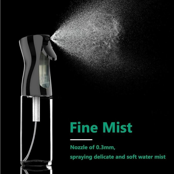 Hårspray 200ml Hårstyling Spray Ultra Fin Hair Mist Återanvändbart hårverktyg Hårstylingspray