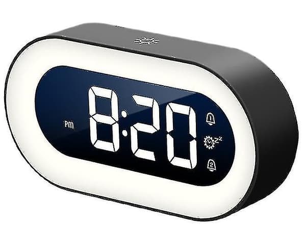 Led väckarklocka Student Sängbord Ljus Elektronisk Klocka Inomhus Elektronisk Klocka