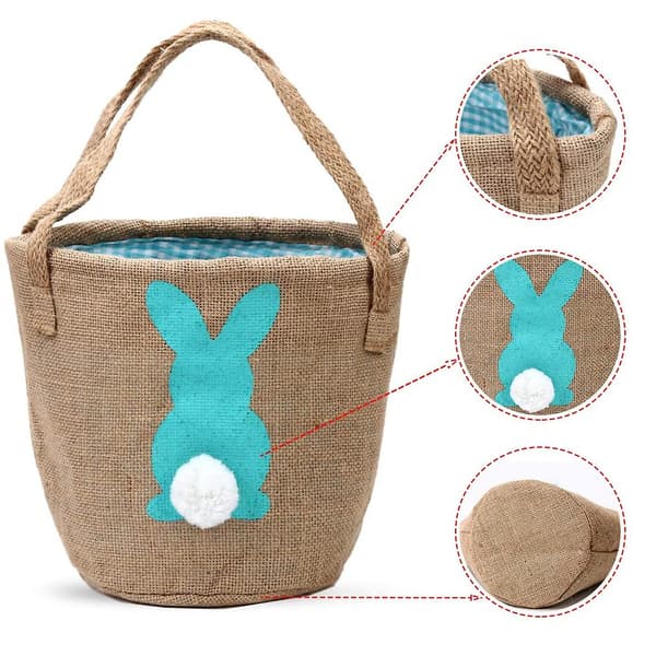 Påskeharekurv Jute Spand Tote