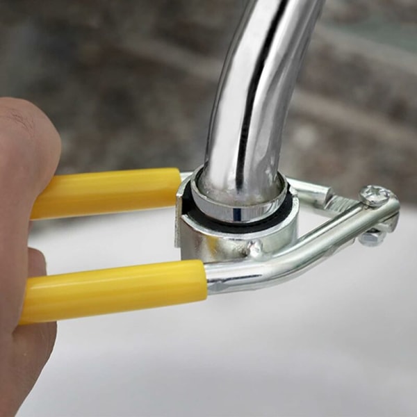 Vandhanebelufternøgle og værktøj til fjernelse, gul