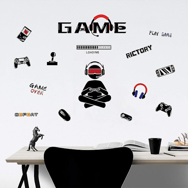 Numb Game Player Klistremerker Videospillere Med Klistremerker