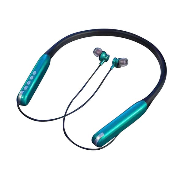 Nacktyp Bluetooth 5.2-headset med hög kapacitet intelligent digital display stereo fördröjningsfri sport Bluetooth-headset