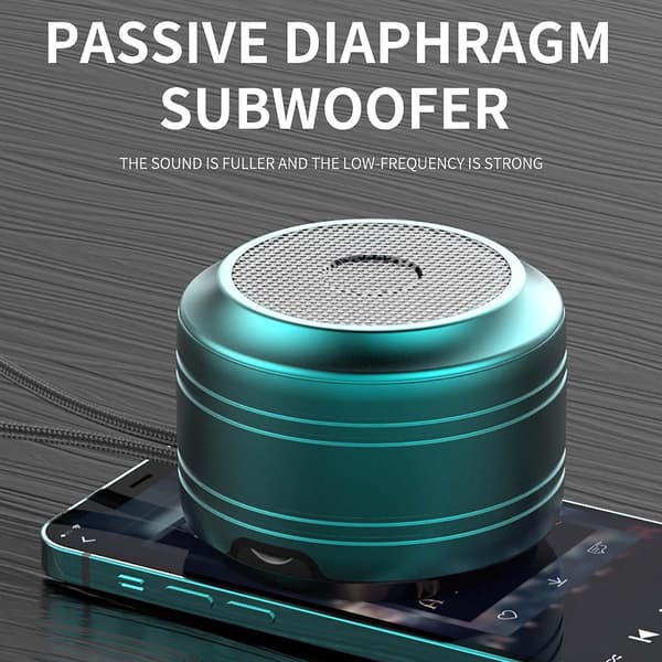 Kannettava Bluetooth 5.0 -kaiutin (vihreä)