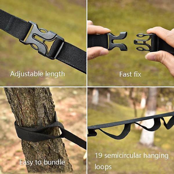 Utendørs Camping Telt Oppbevaring Klesvask 19 Ring Villmark Leir Stropper Lanyard