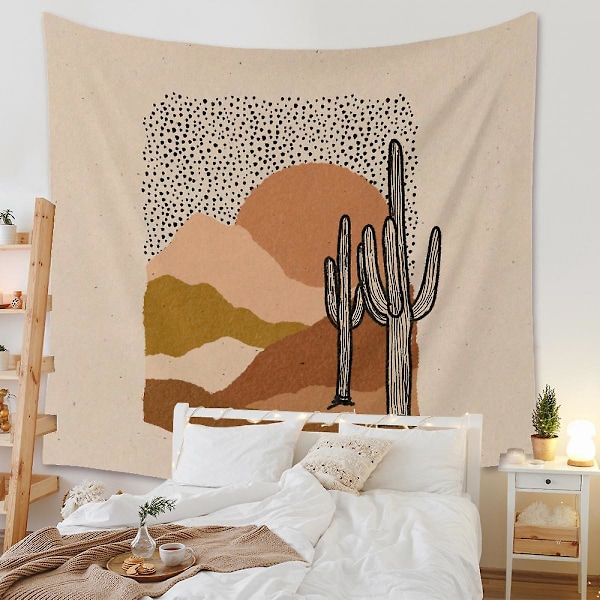 Kunst Hjem Baggrund Klud Dekoration Gave Mandala Boho Gobelin Egnet til Soveværelse Dekor 57 59 x 79 tommer