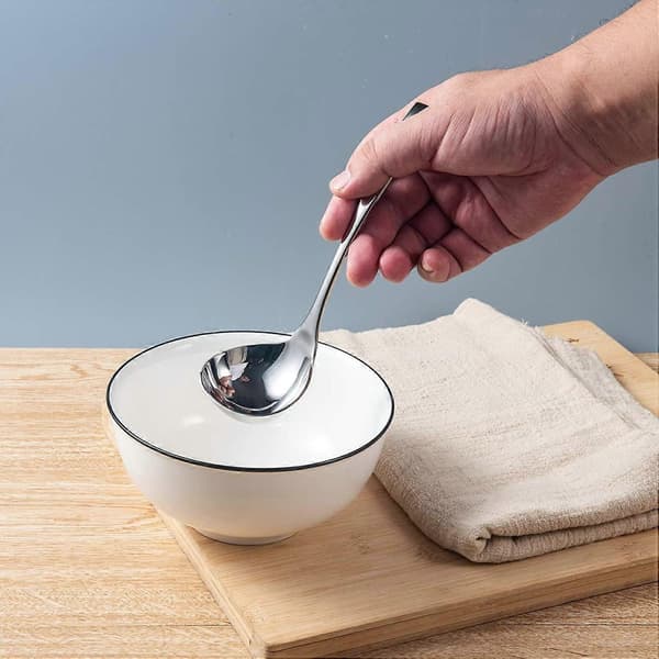 7,6 tum Gravy Sked 18/10 Rostfritt Stål Soppslev, Set om 2