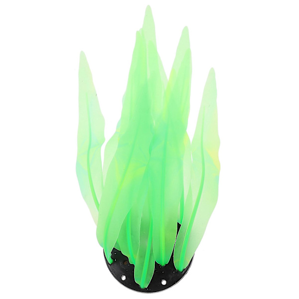 Kunstig vandplante silikone falsk fiskebeholder vandplante fiskebeholder dekoration（17.50X5.80X5.80CM，som vist）