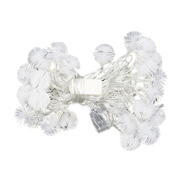 Kirkas joulu Led-valaisin Dandelion-valosarja 10M 80 valoa paristomalli (värikäs)