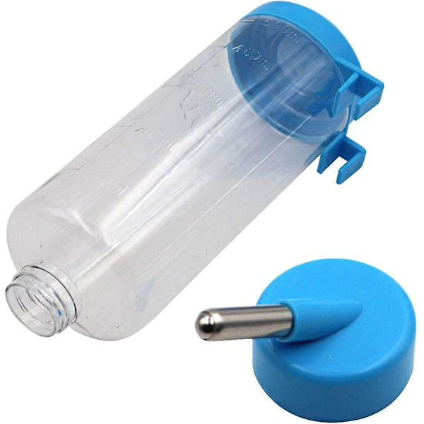 Automatisk hengende vannflaske for hamster, kanin, marsvin, dryppfri, 16oz, tilfeldig farge