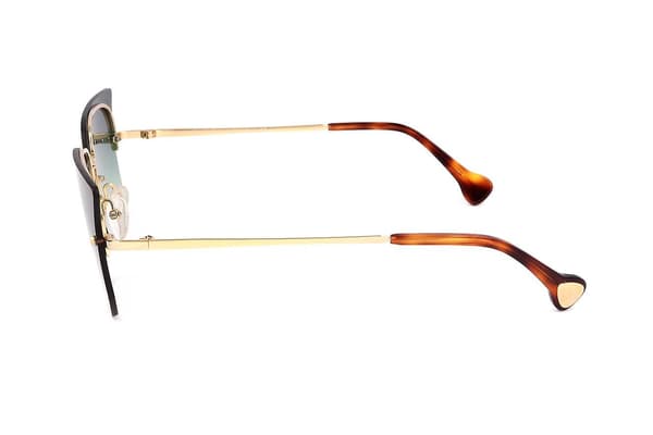 Solglasögon Saturnino Eyewear OLIVA 2 GULD POLERAD 58/15/140 DAM（58 mm，Guld）