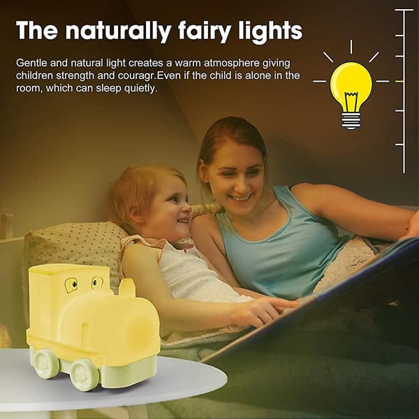 Nattlys LED nattlys Sengelampe Nattlys Barn. USB-lading. Fjernkontroll